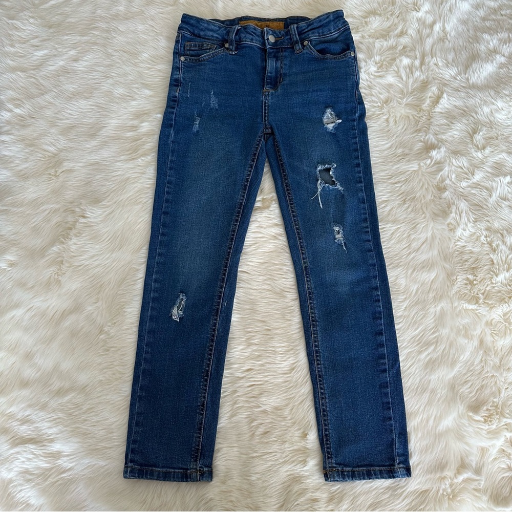 EUC - Girls Joe's Jeans Distressed Tears - Size 8